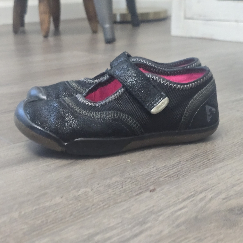 Plae Emme Mary Jane Black Girls Size 11.5